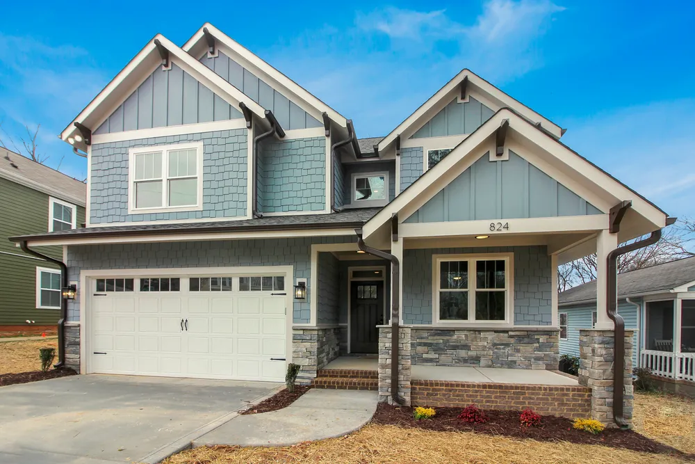 Completed Charlotte-area home by Integrity Homes